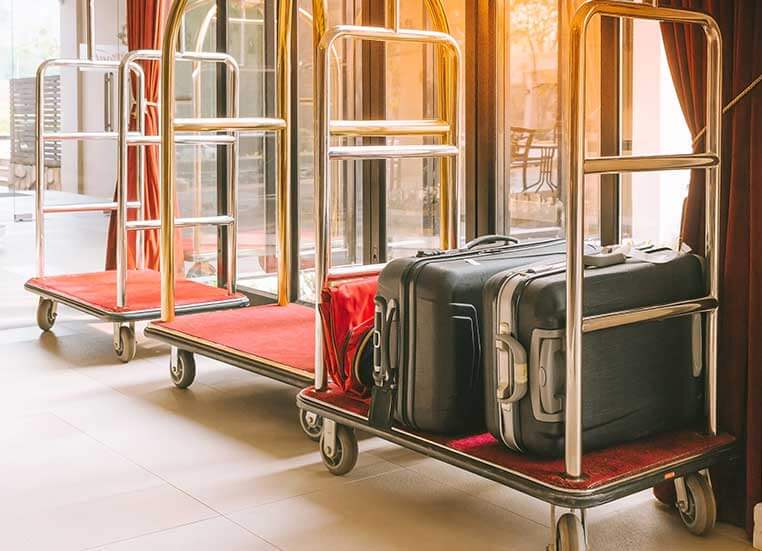 HYL - Hotel luggage cart / baggage trolley